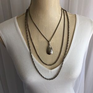 Silver necklace